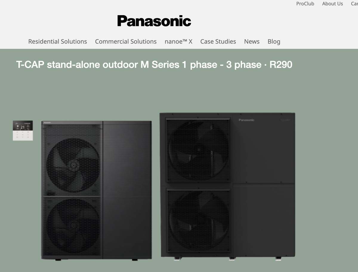 Spark of 2026 #6: Panasonic M Series 9 kW Heat Pump